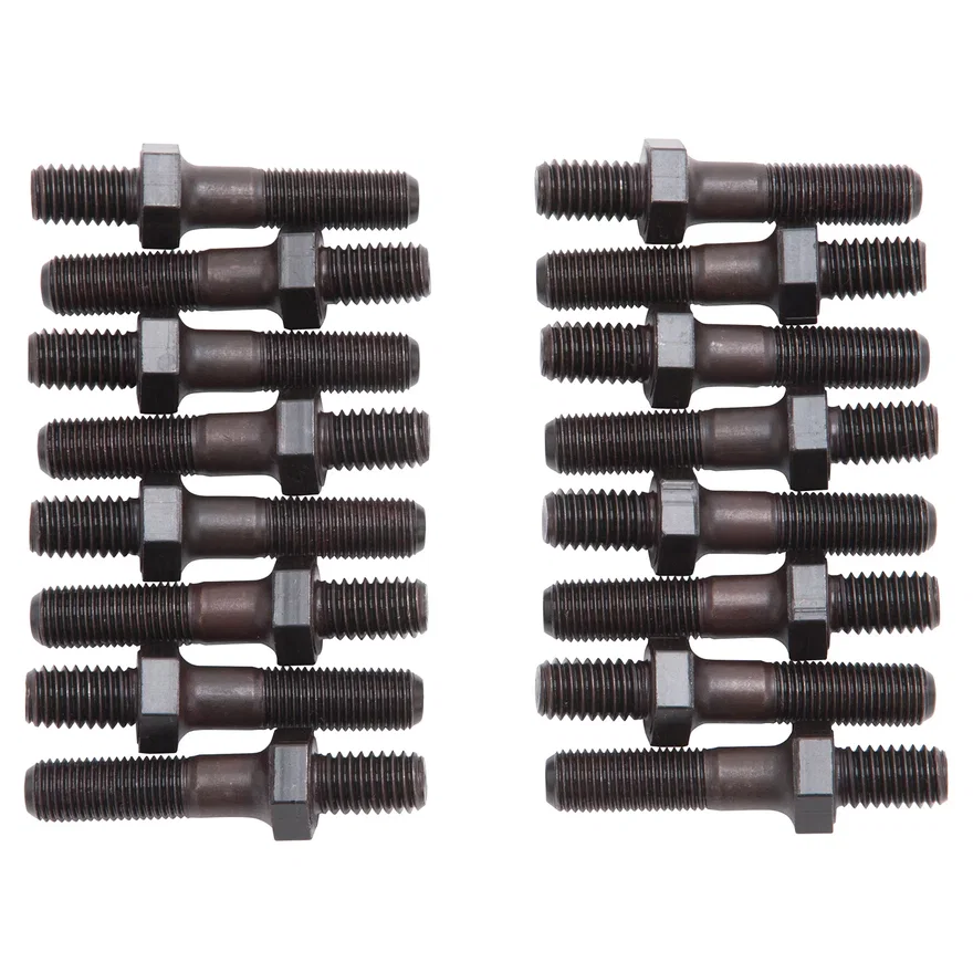 Edelbrock 8593, High Quality Rocker Studs 7/16" (Qty 16)
