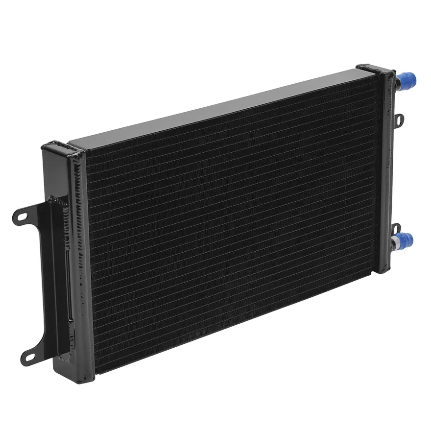 Edelbrock 15568, Dual Pass/Single Row Universal Heat Exchanger (20"W/10.75"H/2.12"D) 27,360 BTU