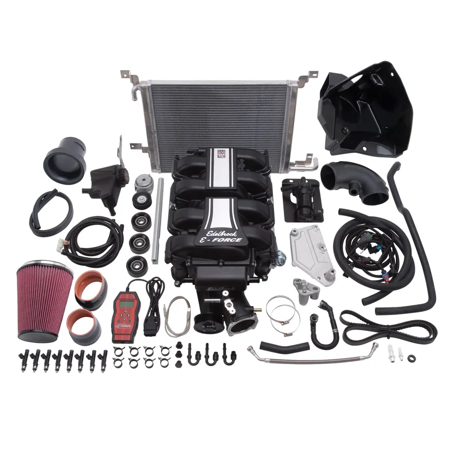 Edelbrock 15896, Stg 2 Complete Supercharger #15896 11-14 Ford Mustang 5.0L 4V W/ Tune
