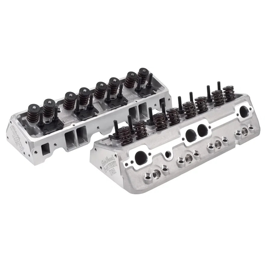 Edelbrock 5089, Small-Block Chevy E-Street Cylinder Heads 64cc