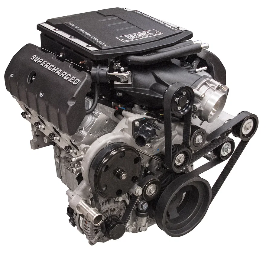Edelbrock 46756, Crate Engine #46756 GM LT1 Gen V 416, Supercharged, 851 HP, 779 ft-lbs