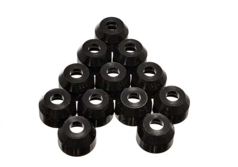 Energy Suspension 9.13107G, Tie Rod End Boot O.E.-Box Of 12 - Black