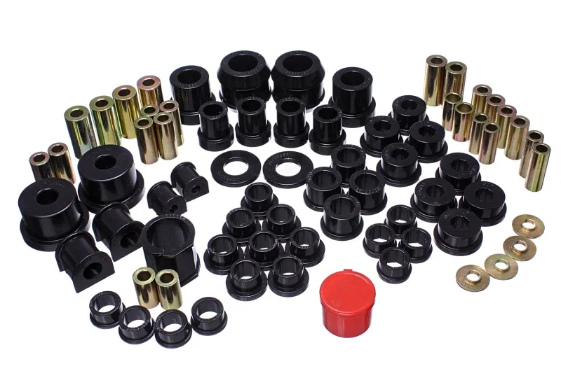 Energy Suspension 11.18104G, 06-14 Mazda Miata Black Master Bushing Set