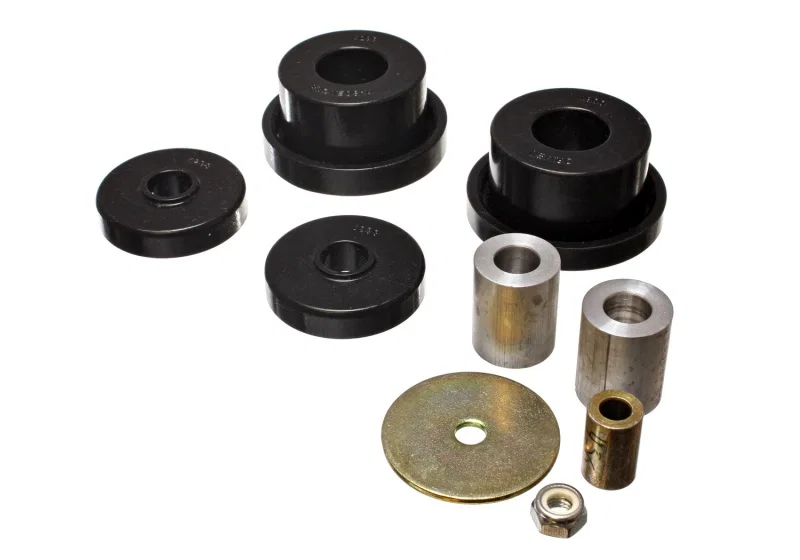 Energy Suspension 5.1115G, 08-10 Chrysler Challenger/07-10 Charger RWD Black Rear Diff Mount Bushing Set