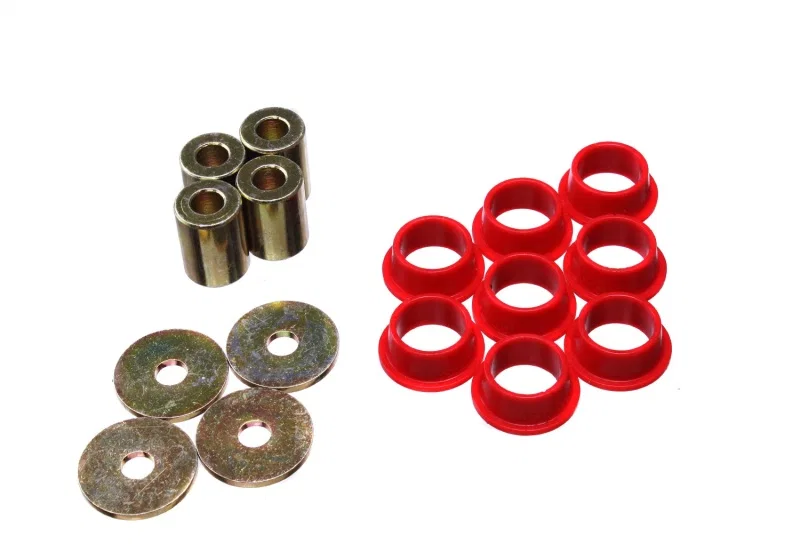 Energy Suspension 16.10106R, 00-09 Honda S2000 Red Rack and Pinion Bushing Set