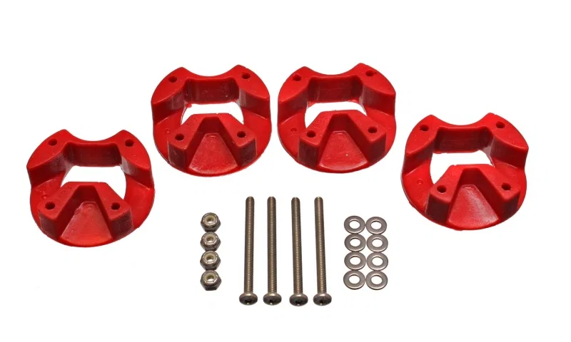 Energy Suspension 5.1109R, 03-05 Dodge SRT4 Red Motor Mount Inserts