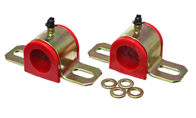 Energy Suspension 9.5162R, 1-1/16in Greaseable S/B Set - Red
