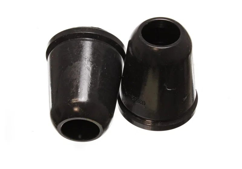 Energy Suspension 2.9103G, Rear Bump Stop Set - Black for Jeep