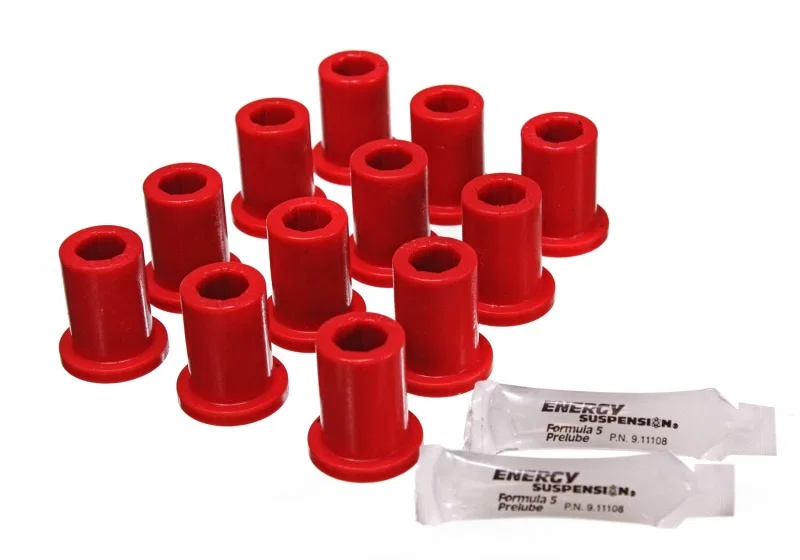 Energy Suspension 8.2105R, Toy 4 X Spring Bushing O.E.M. Fj40 - Red for Toyota Land Cruiser