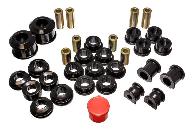 Energy Suspension 16.18112G, 02-05 Honda Civic Si Black Hyper-Flex Master Bushing Set