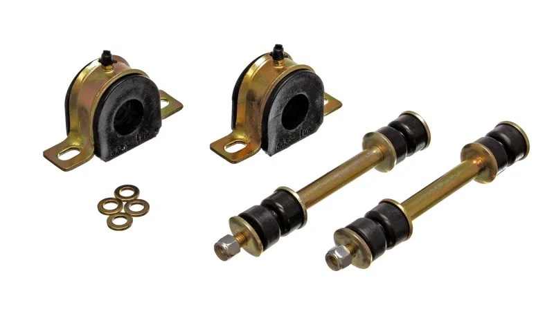Energy Suspension 3.5190G, GM 1-1/8in Greaseable S/B Set - Black