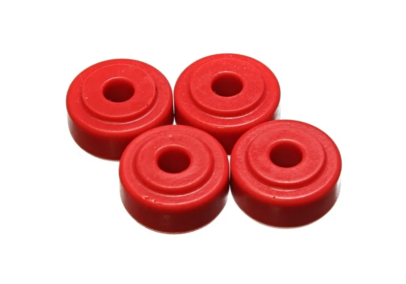 Energy Suspension 9.8101R, Red Shock Tower Grommets 7/8 inch Nipple / 3/8 inch I.D. 1 1/4 inch O.D. / 5/8 inc