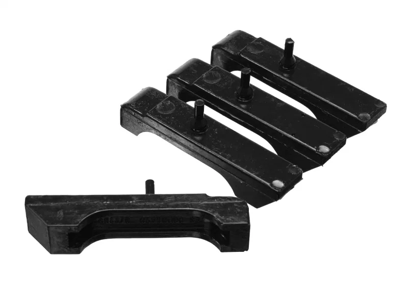 Energy Suspension 3.6117G, GM SBC Black Radiator Isolator Pad Set - 3 Row