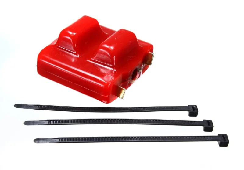 Energy Suspension 3.1121R, GM Clamshell Motor Mount 3 Hole - Red