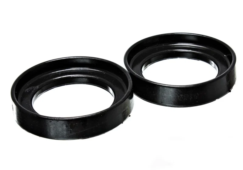 Energy Suspension 16.6104G, 96-00 Honda Civic/CRX / 99-00 Honda Civic Si Black Front Coil Spring Isolator Set
