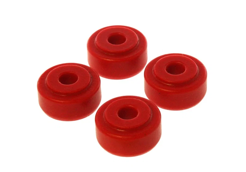 Energy Suspension 9.8145R, Shock Bushing Set - Red