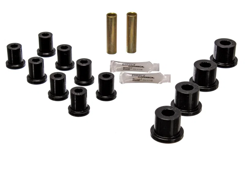 Energy Suspension 2.2116G, Jeep Spring Bushing Set - Black