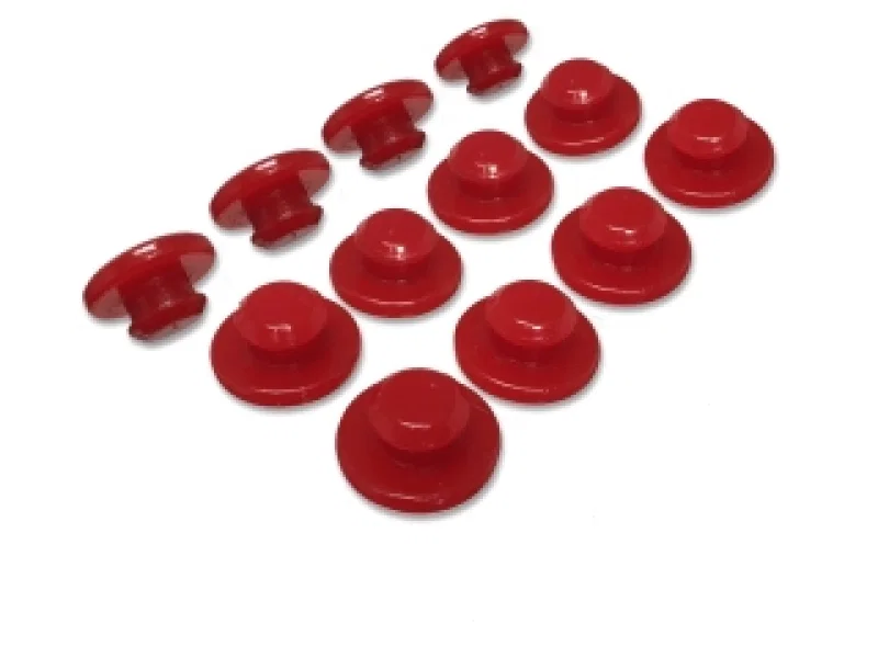 Energy Suspension 70.7010R, Polaris Seat Grommet Kit - Red