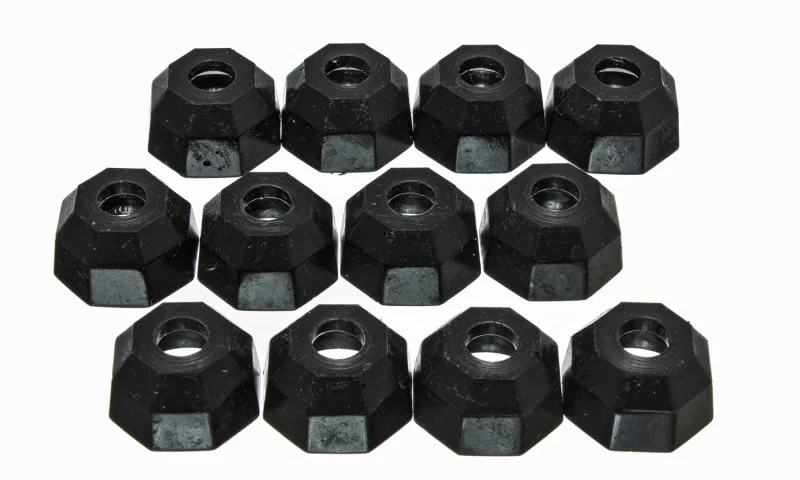 Energy Suspension 9.13110G, Universal Black 12mm Taper Dia Octagon Tie Rod Dust Boots (BOX of 12)