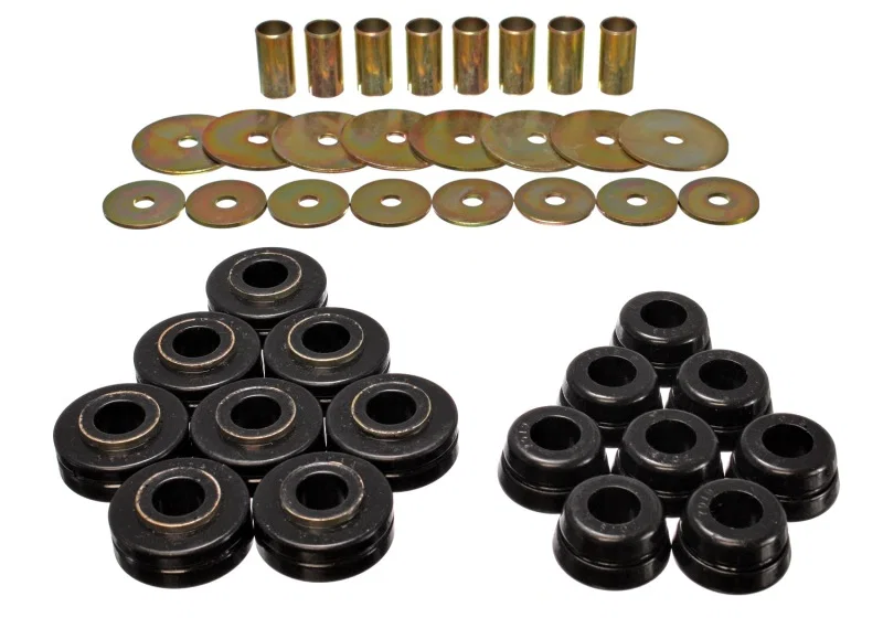 Energy Suspension 6.4101G, Scout Ii Body Mounts - Black