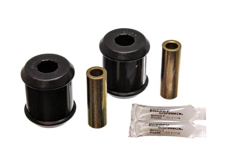 Energy Suspension 5.3134G, 03-05 Mitsubishi Lancer EVO 8 Black Rear Trailing Arm Bushing Set