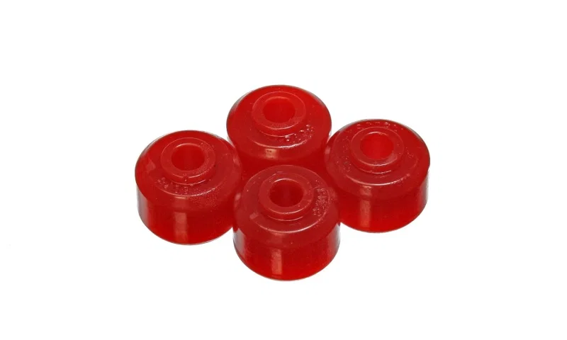 Energy Suspension 9.8146R, Universal Red Shock Bushing Set 5/8in Nipple 3/8in ID 1-1/2in OD (4/set)