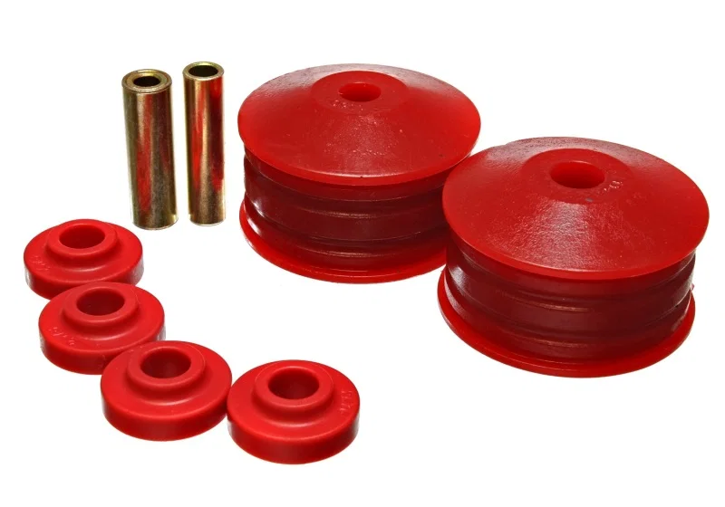 Energy Suspension 5.1104R, 00-04 Mitsubishi Eclipse FWD (V6 engine only) Red Motor Mount Inserts (2 Torque Mo