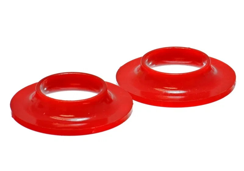 Energy Suspension 9.6106R, Universal 2 1/8in ID 4 1/8in OD 13/16in H Red Coil Spring Isolators (2 per set)