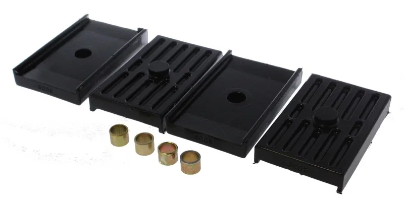 Energy Suspension 3.6112G, 68-69 Firebird / 68-69 Camaro / 62-79 Nova/Chevy II Black Multi Leaf Spring Isolat