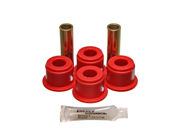 Energy Suspension 2.2111R, Jeep Rear Spring Shackle Only - Red