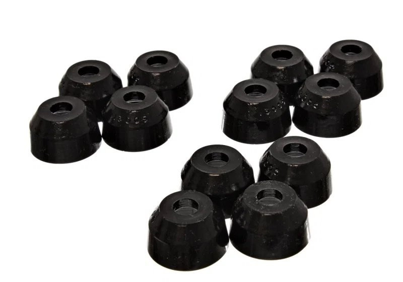 Energy Suspension 9.13111G, Tie Rod End Boot O.E.-Box Of 12 - Black