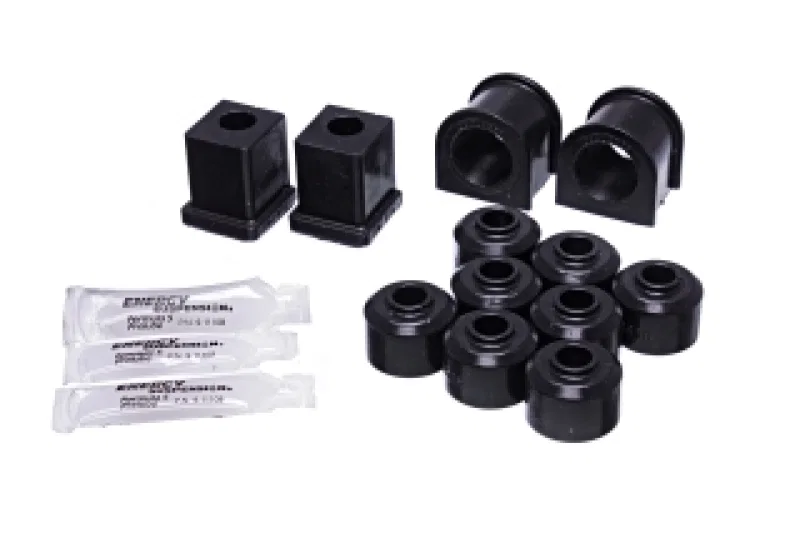 Energy Suspension 70.7002G, Polaris RZR 800/800S Front and Rear Sway Bar Bushings - w/ End Links - Black