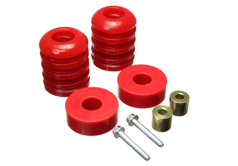 Energy Suspension 8.9108R, Front Inner Coil Spring Bump Stop - Red for Toyota Land Cruiser