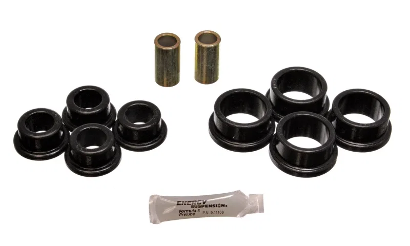 Energy Suspension 3.7108G, Corvette Rear Strut Bushings - Black