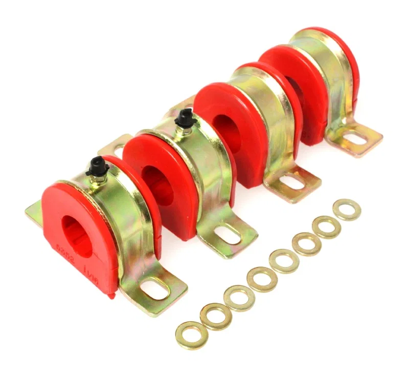 Energy Suspension 3.5175R, 1-1/16in GM Greaseable S/B Set - Red