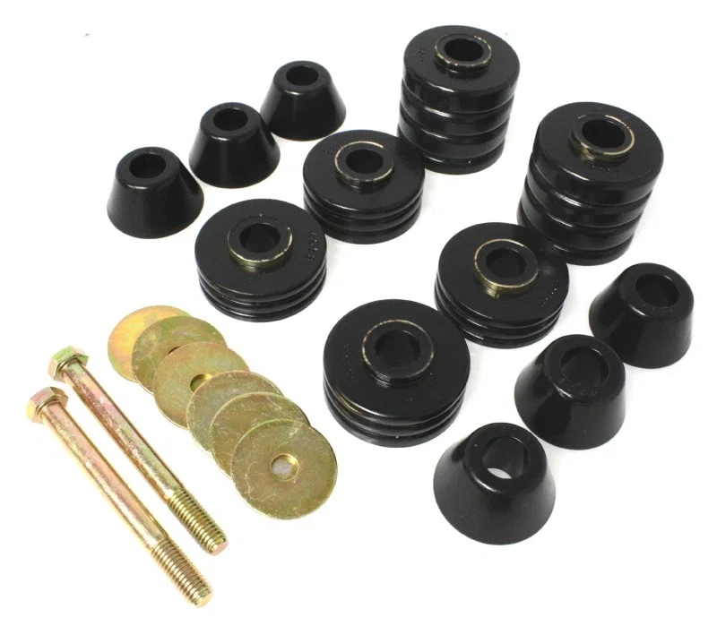 Energy Suspension 3.4103G, 73-80 GM C2500/C3500/K1500/K20/K30 Body(cab) Mount Set