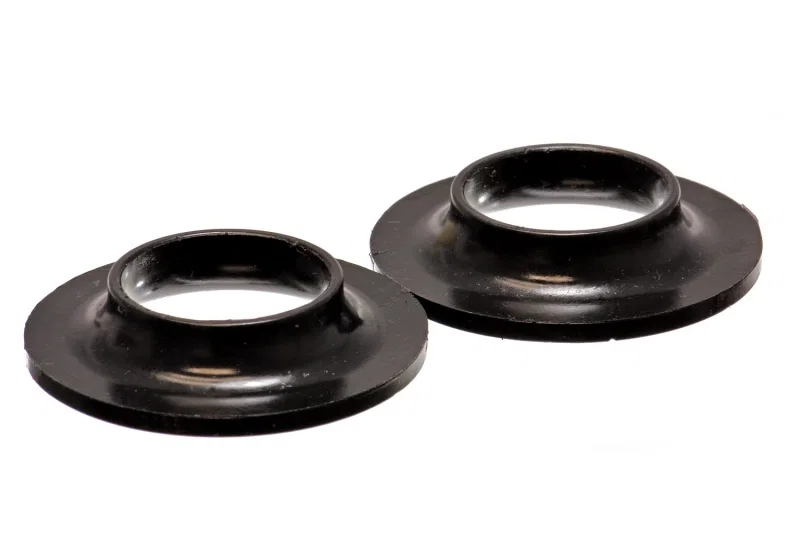 Energy Suspension 9.6106G, Universal 2 1/8in ID 4 1/8in OD 13/16in H Black Coil Spring Isolators (2 per set)