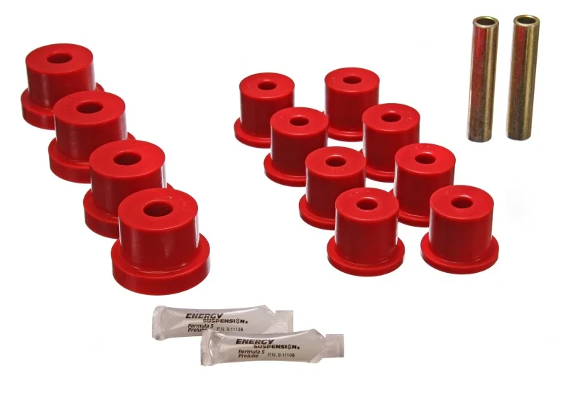 Energy Suspension 3.2101R, GM Spring Bushing - Red