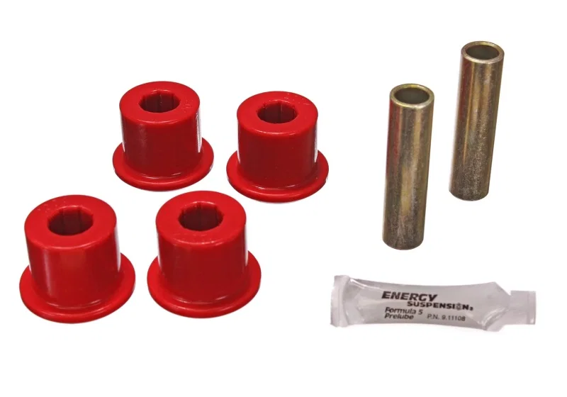Energy Suspension 3.2126R, Chevy P/U Rear Frame Shackle - Red