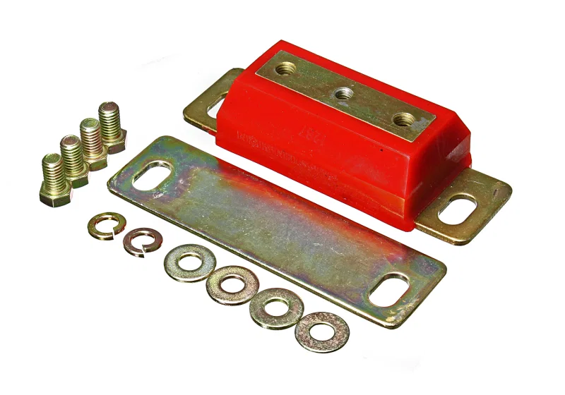 Energy Suspension 4.1136R, Early Ford/Mercury Transmission Mount - Red