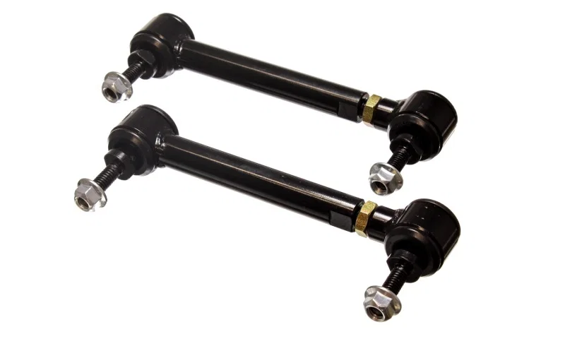 Energy Suspension 9.8171G, Universal Black 5-3/4in-6-3/4in inAin Range Pivot Style End Link Set
