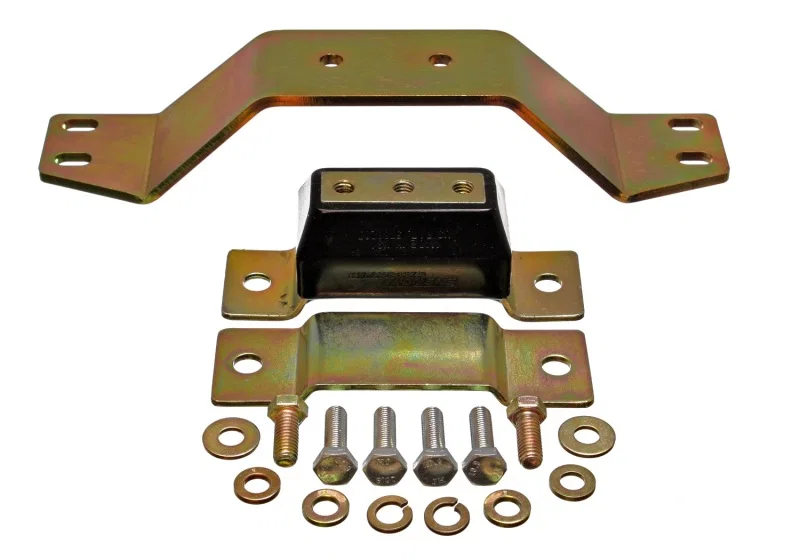 Energy Suspension 4.1128G, Mustang 4.6L Trans Mount Crossmember - Black