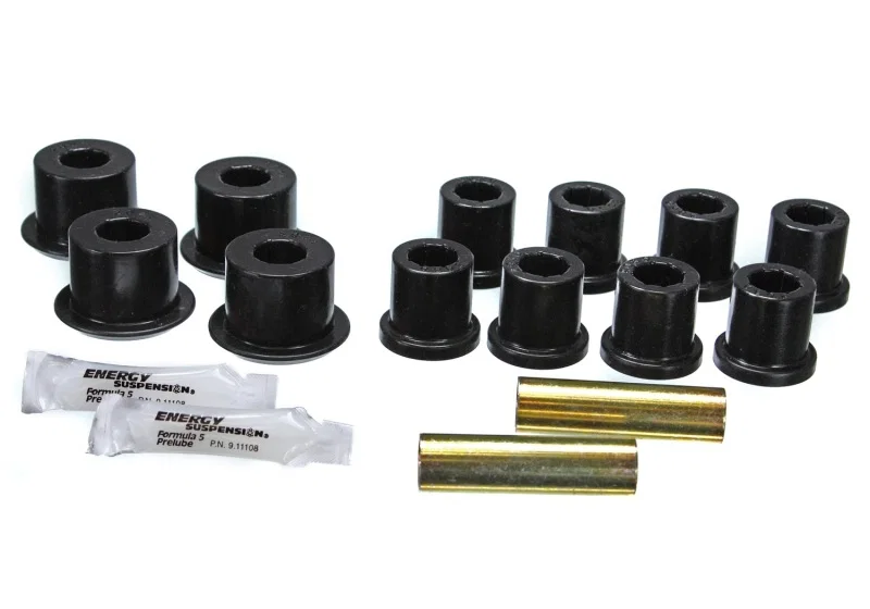 Energy Suspension 8.2103G, Toy 4 X Spring Bushing O.E.M. - Black for Toyota