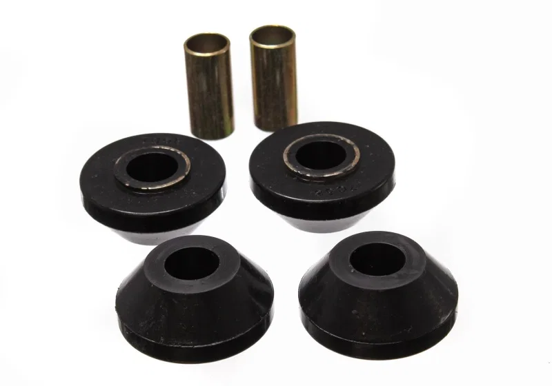 Energy Suspension 3.7109G, Chevy Strut Rod Bushings - Black