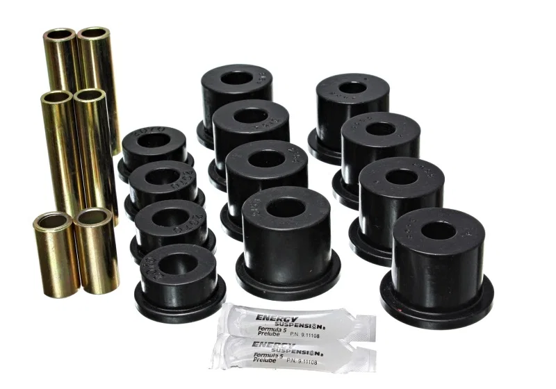 Energy Suspension 4.2142G, Ford F-450 Spring Bushing Set - Black