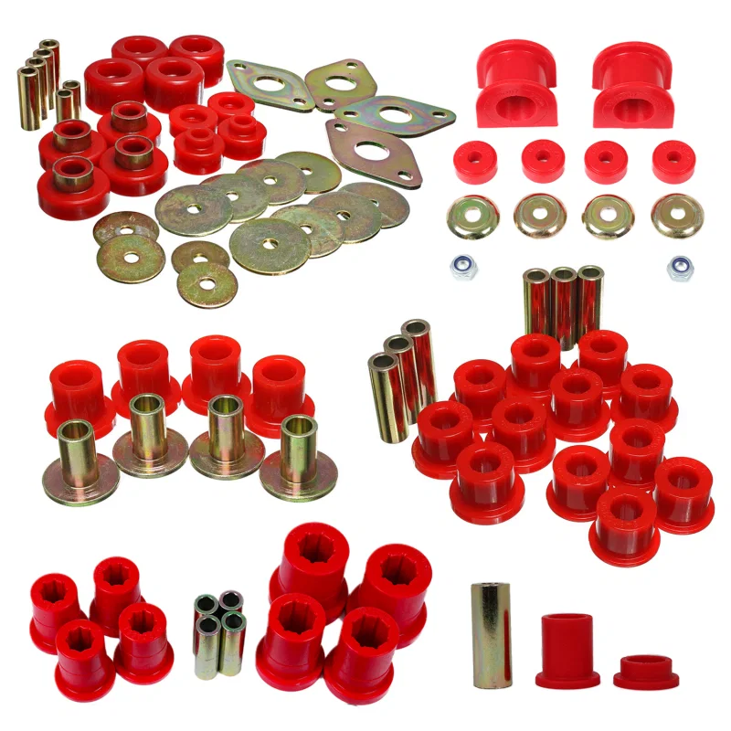 Energy Suspension 8.18118R, Toyota Tacoma 2wd 5 Lug Master Set - Red