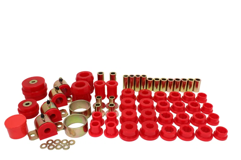 Energy Suspension 8.18121R, 07-11 Toyota Camry Master Bushing Set - Red