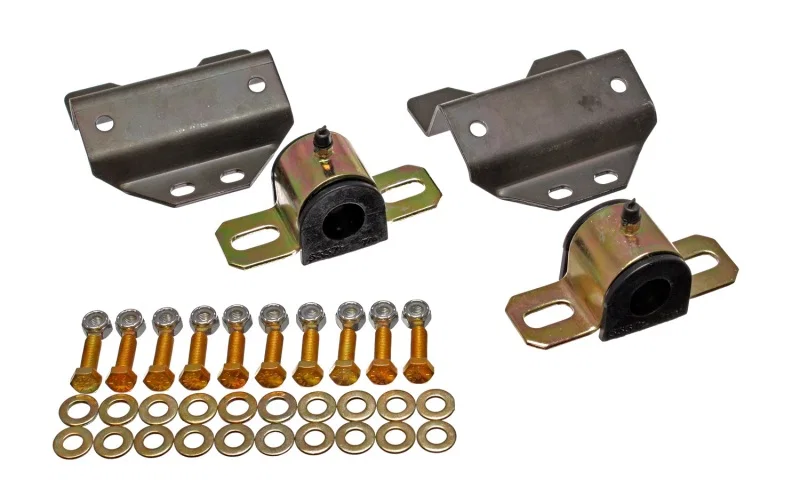 Energy Suspension 5.5135G, 67-72 Dodge Dart / 65-69 Charger Black 15/16in Greaseable Bushing Adapter Kit