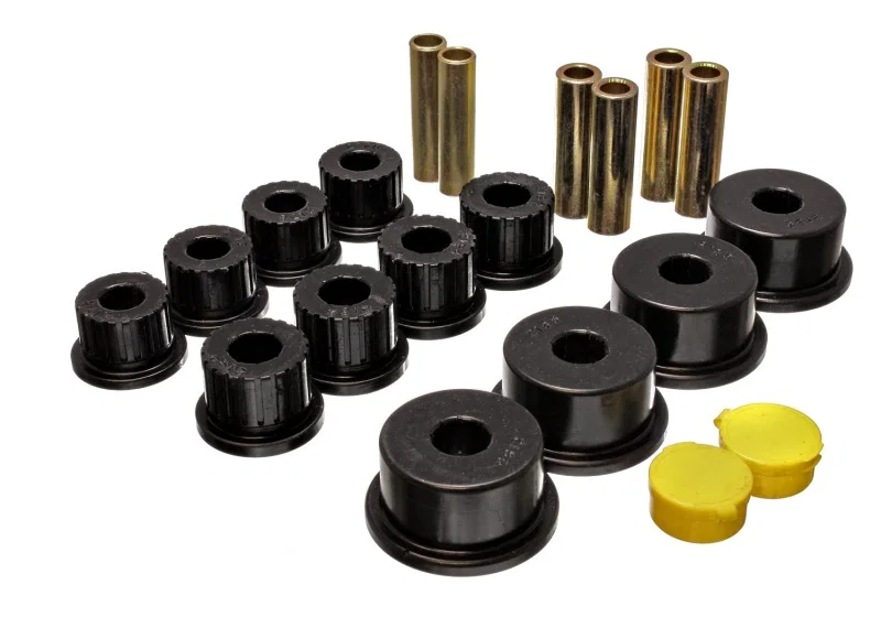 Energy Suspension 5.2109G, 94-02 Dodge Ram Black Rear Leaf Spring Bushing Set