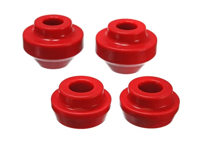 Energy Suspension 4.7109R, Ford Strut Arm Bushing Set - Red